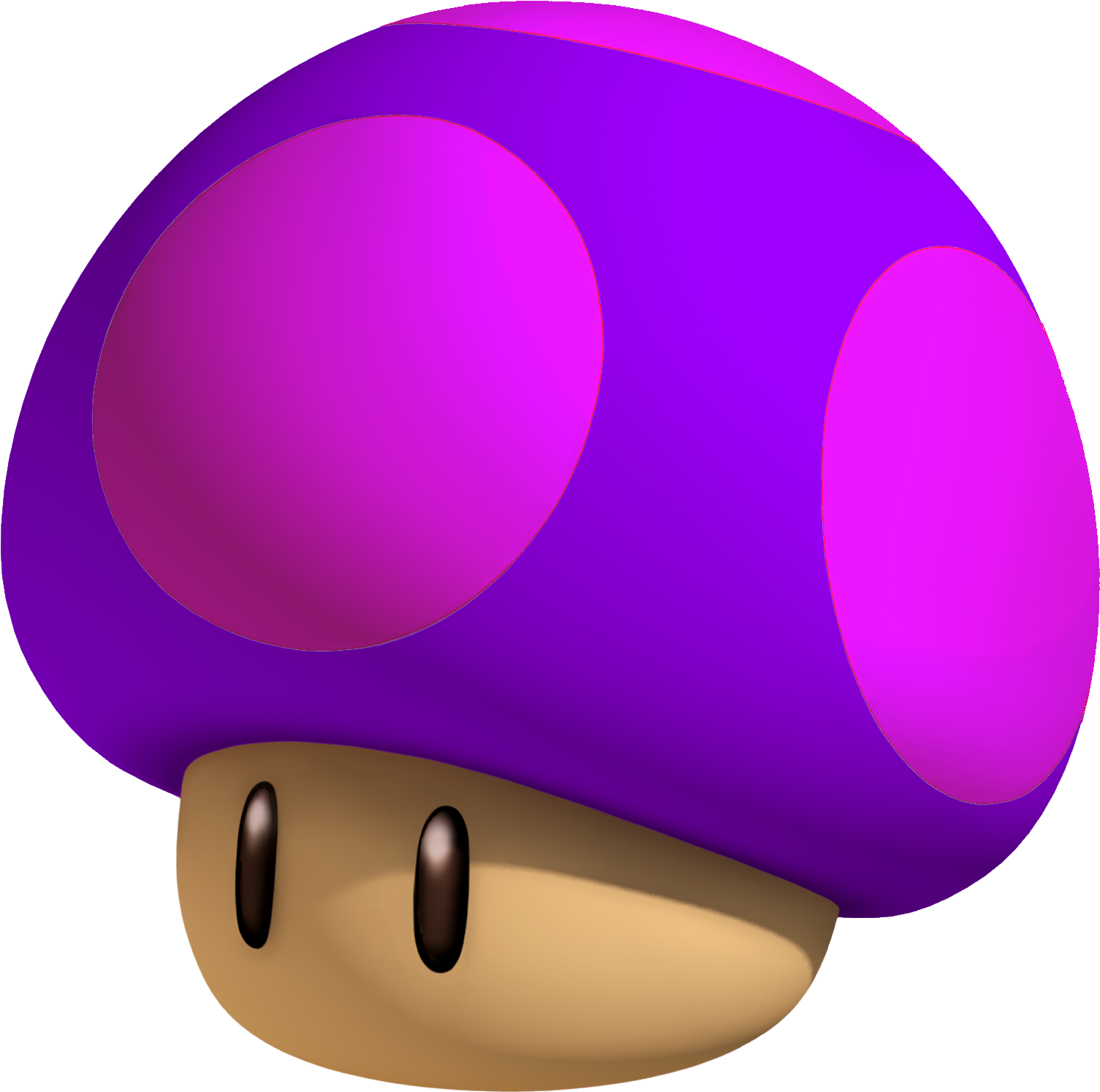 Poison Mushroom - Super Mario Poison Mushroom (1772x1772)
