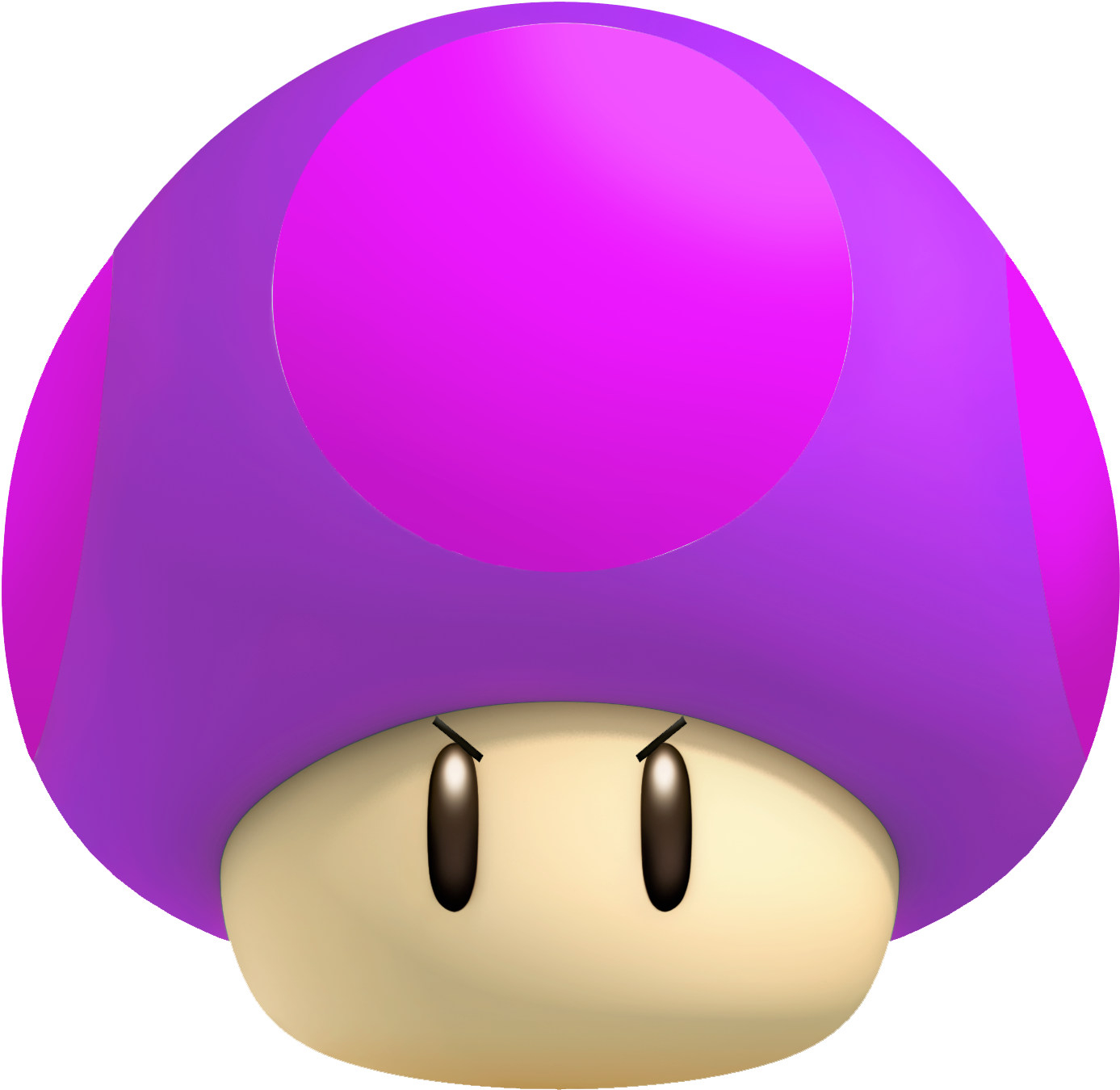 Poison Mushroom - Super Mario Poison Mushroom (1584x1496)