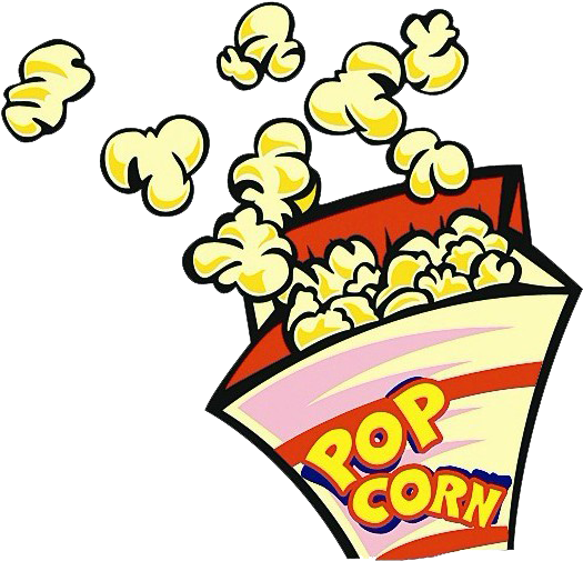 Popcorn Maker Cotton Candy Snow Cone Mick Dorth - Clipart Pop Corn Gif (546x531)