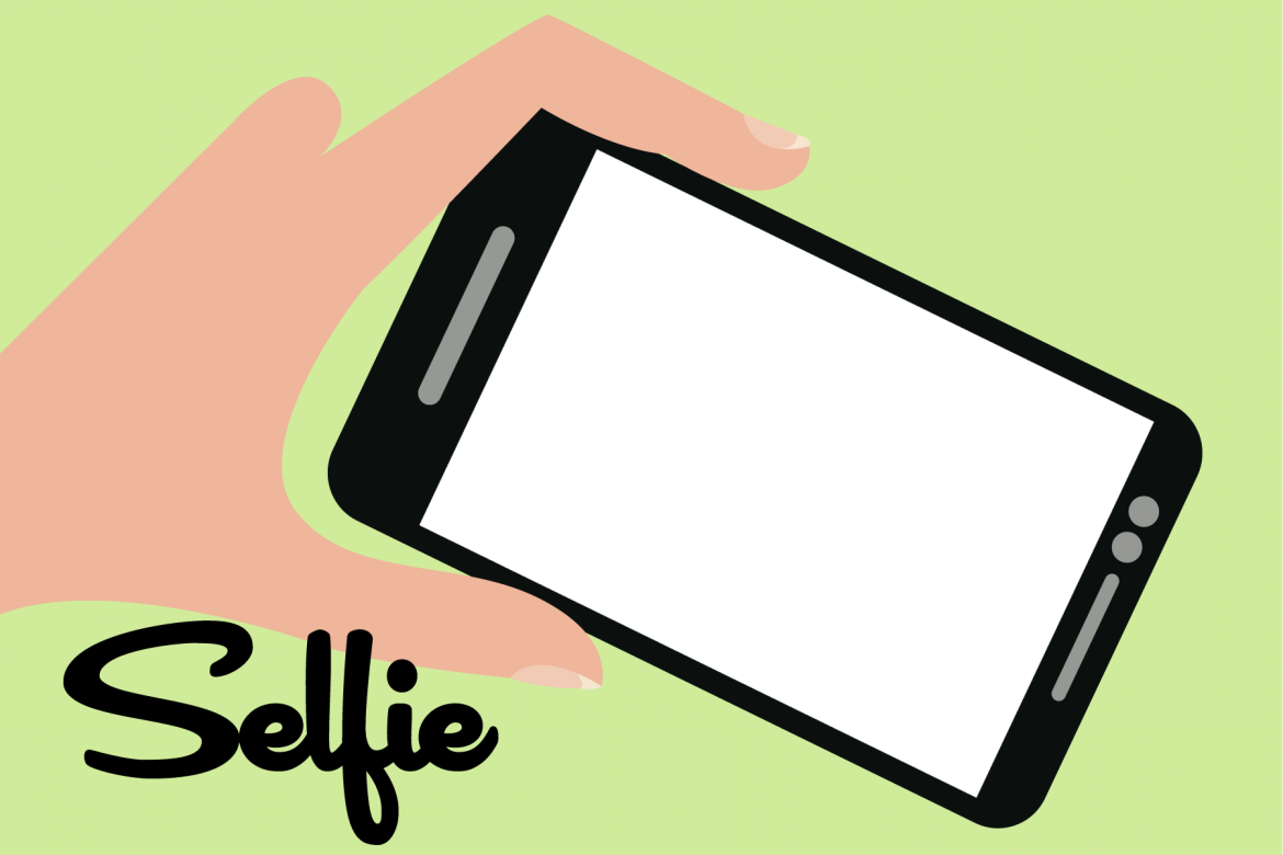 Selfie In Real Estate - Phone Selfie Png (1170x780)