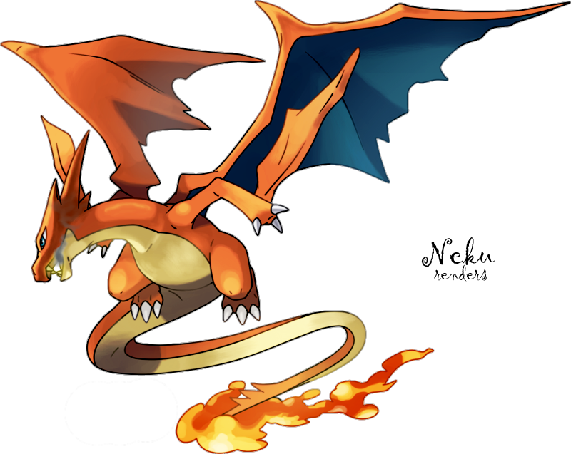 Charizard Clip Art - Mega Charizard Y Png (800x637)