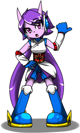 Selfie Pose Sash Lilac By Kenjikanzaki05 - Lilac (500x500)