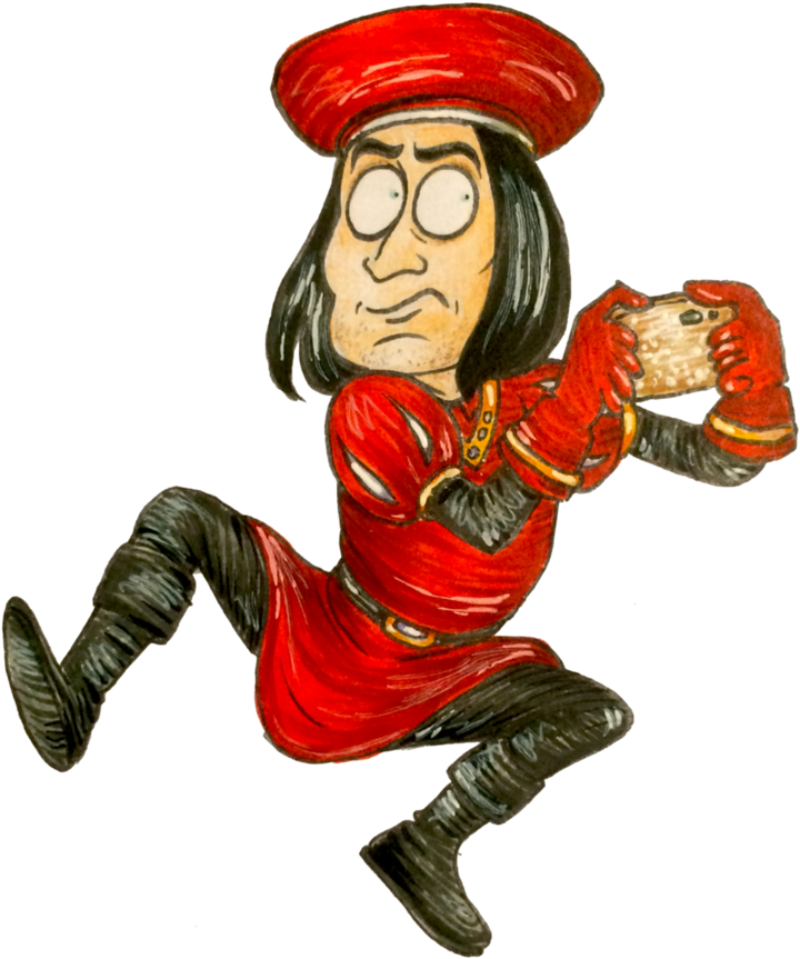 Farquaad Takes A Selfie By Zoelodge - Lord Farquaad (812x985)