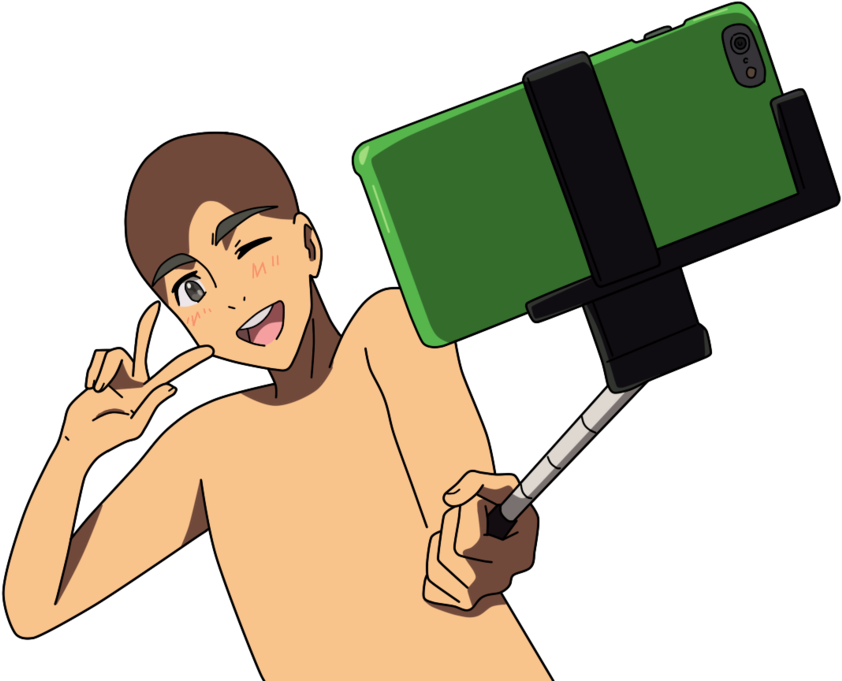 Boy Selfie Base By Basemakerofdarkness - Selfie (1024x703)