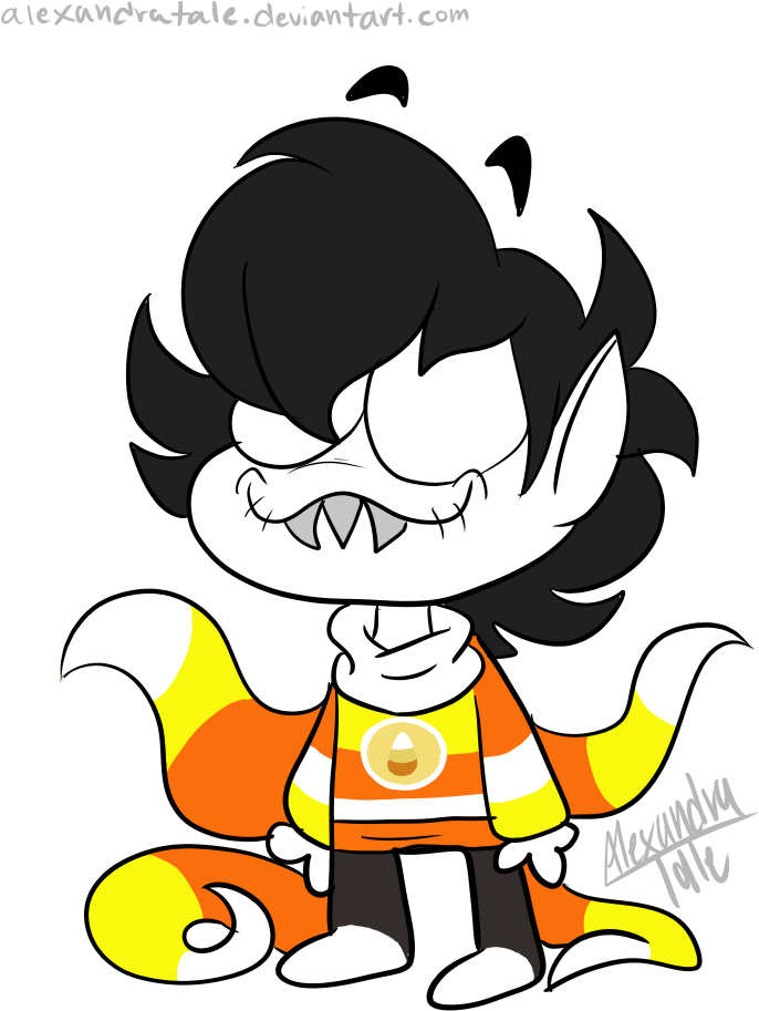 Candycorn At By Alexandratale - Cartoon (748x964)