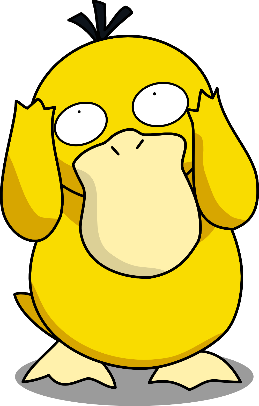 Pokemon Psyduck Png (1001x1566)