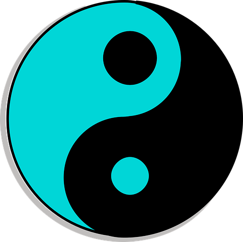 The Use Of "chi" In Physical Conditioning - Yin Yang Art Colorful (640x635)