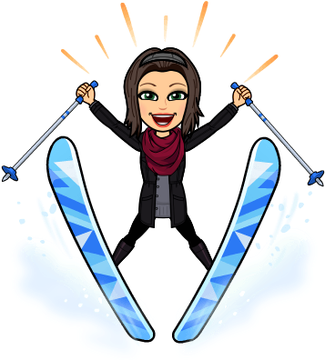 Interested In Having Tech Bytes Delivered Right To - Bitmoji Skier (398x398)