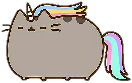 Report Abuse - Pusheen Coloring Pages Unicorn (550x366)