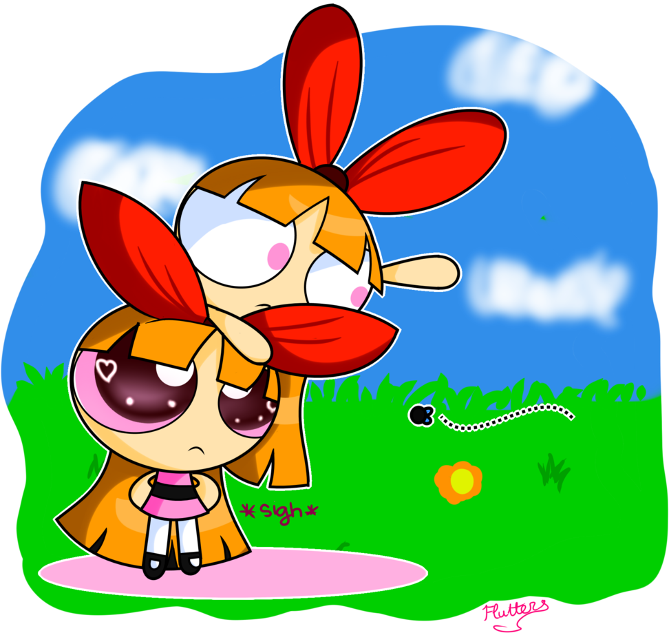 Original Blossom And Reboot Blossom By Fluttergamer224 - Cartoon (1024x1024)