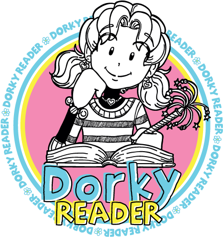 Dd Dorky Reader Badge - Dork From Dork Diaries (458x590)