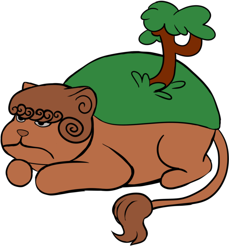 Super Deformed Lion Turtle By Thetale Of Rabiah - Cartoon (955x837)
