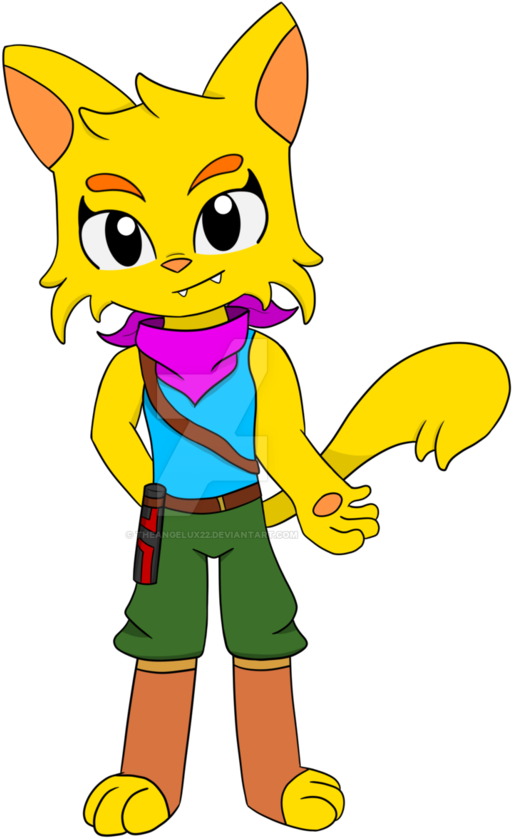 Meet Nyangie By Theangelux22 - Cartoon (730x1095)