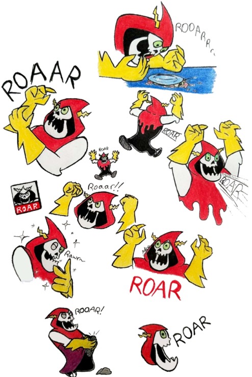 I Know There's More That's Out There Roaaaaaaaaaar - Cartoon (500x747)