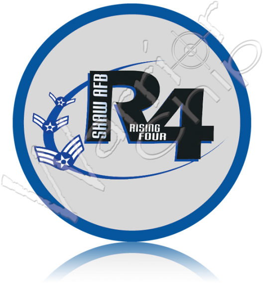 Shaw Afb Rising Four - Shaw Air Force Base (540x600)