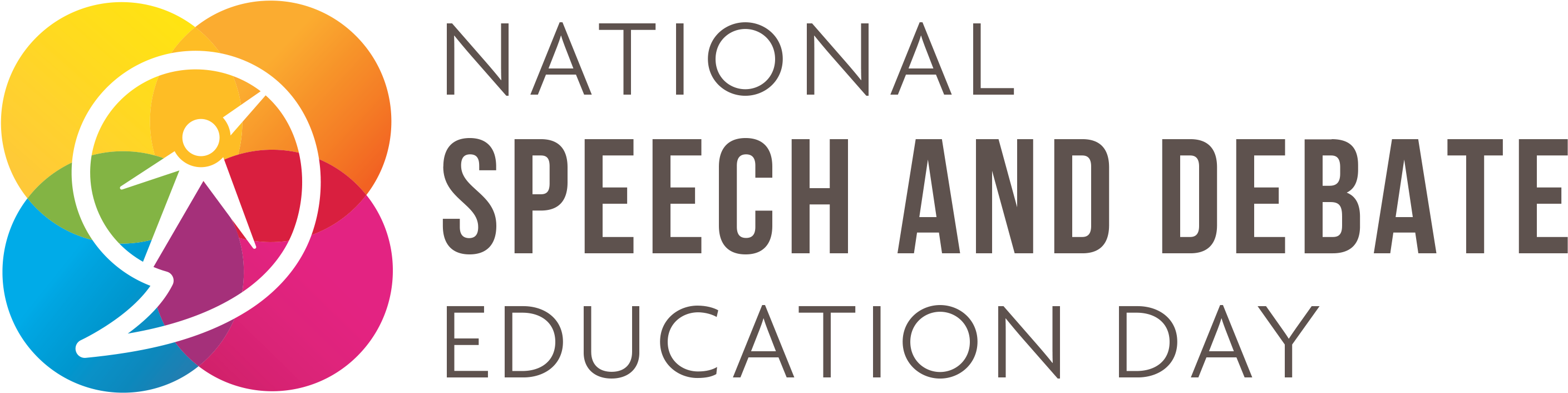 Horizontal Logo - National Speech And Debate Day (2869x753)