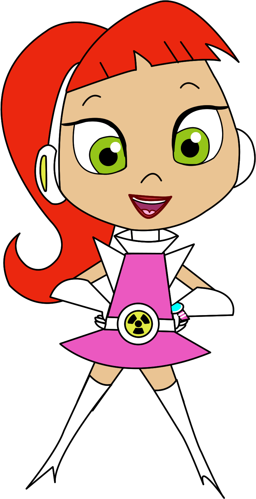 Atomic Betty Action Pose By Wizzdizz - Atomic Betty Png (936x1704)