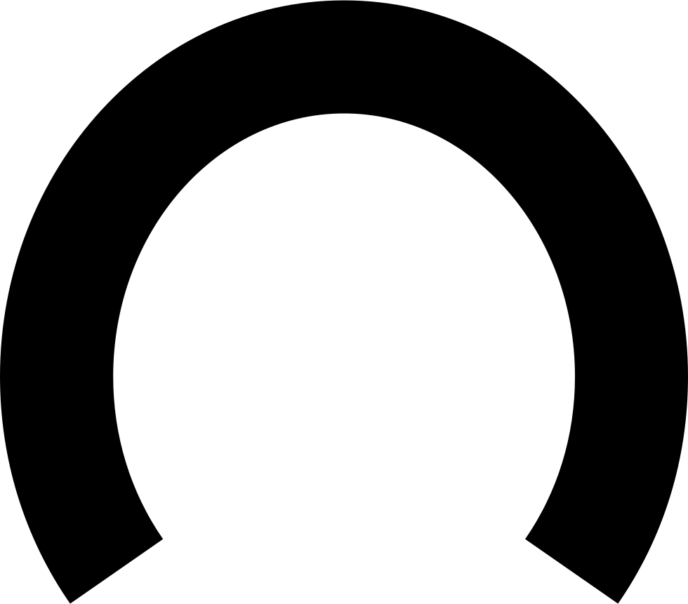 Horseshoe - Omega Icon (980x860)
