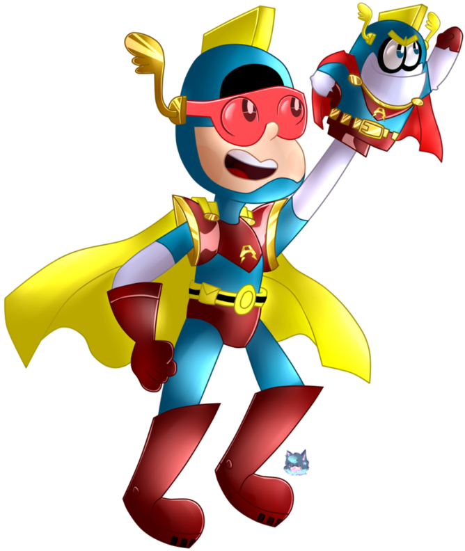 It's A Atomic Time By Flame Finn Marce - Cartoon (848x942)