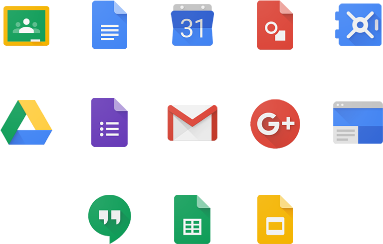 Cluster Of G Suite For Education Icons - Professional Development And Training (787x515)