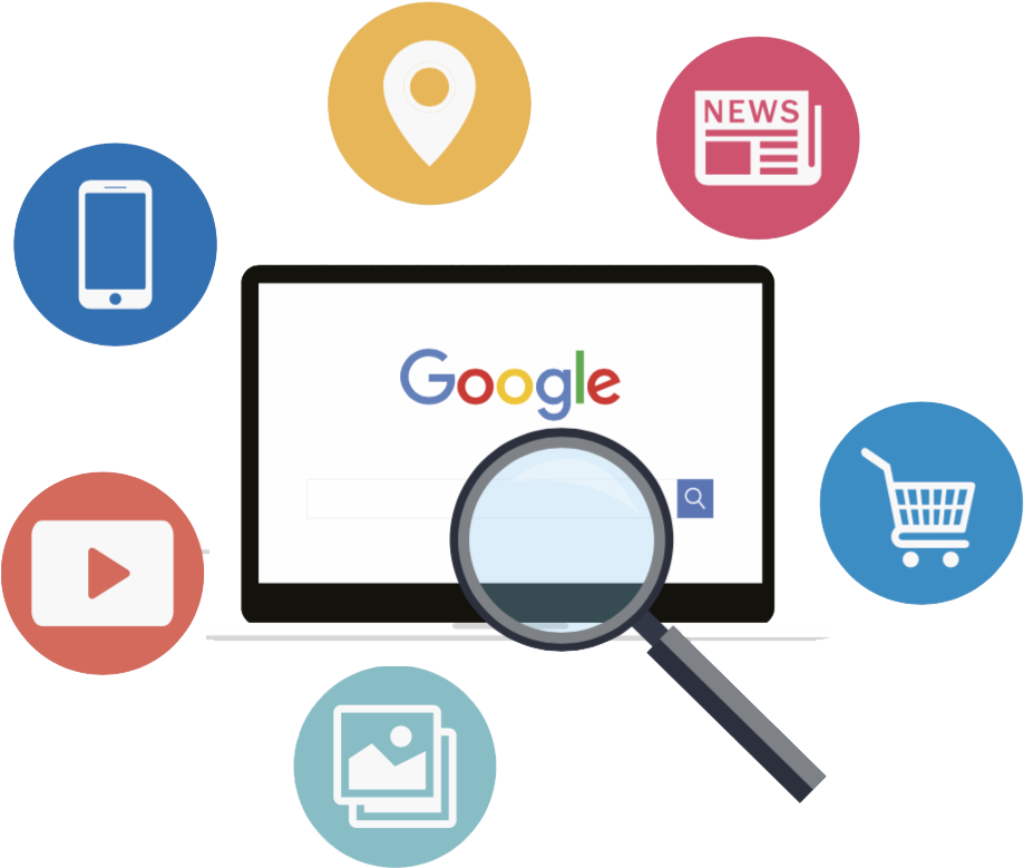 Le Concept De Recherche Universelle Est Représenté - Google (1014x860)