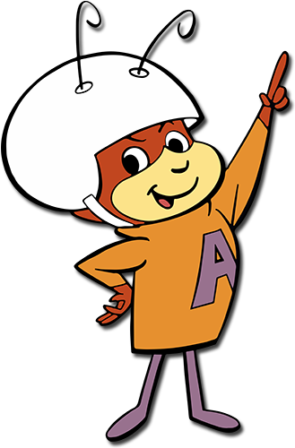 Atom Ant Character Fanart - Atom Ant Logo (512x512)
