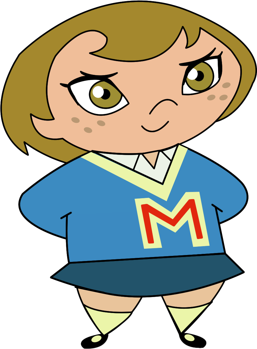 Atomic Cartoons Tele Images Kids Television Show - Atomic Betty Megan (1000x1290)
