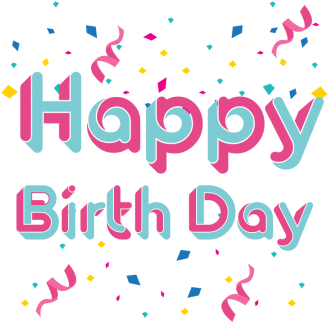 Happy Birthday Lettering, Happy, Birthday, Birth Png - Feliz Cumpleaños Letras Png (360x360)