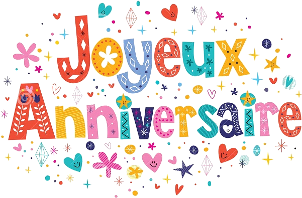 Bonne Anniversaire - Happy Birthday In French (627x415)