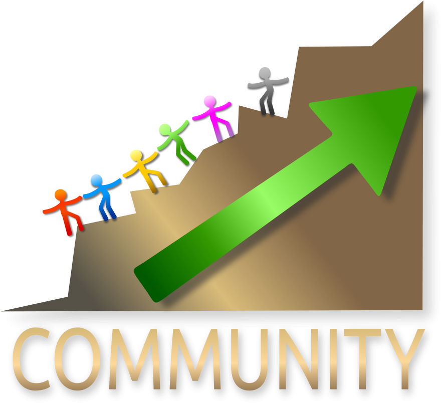 Community Member Interaction Clipart, Vector Clip Art - Cooperation Clipart (900x820)