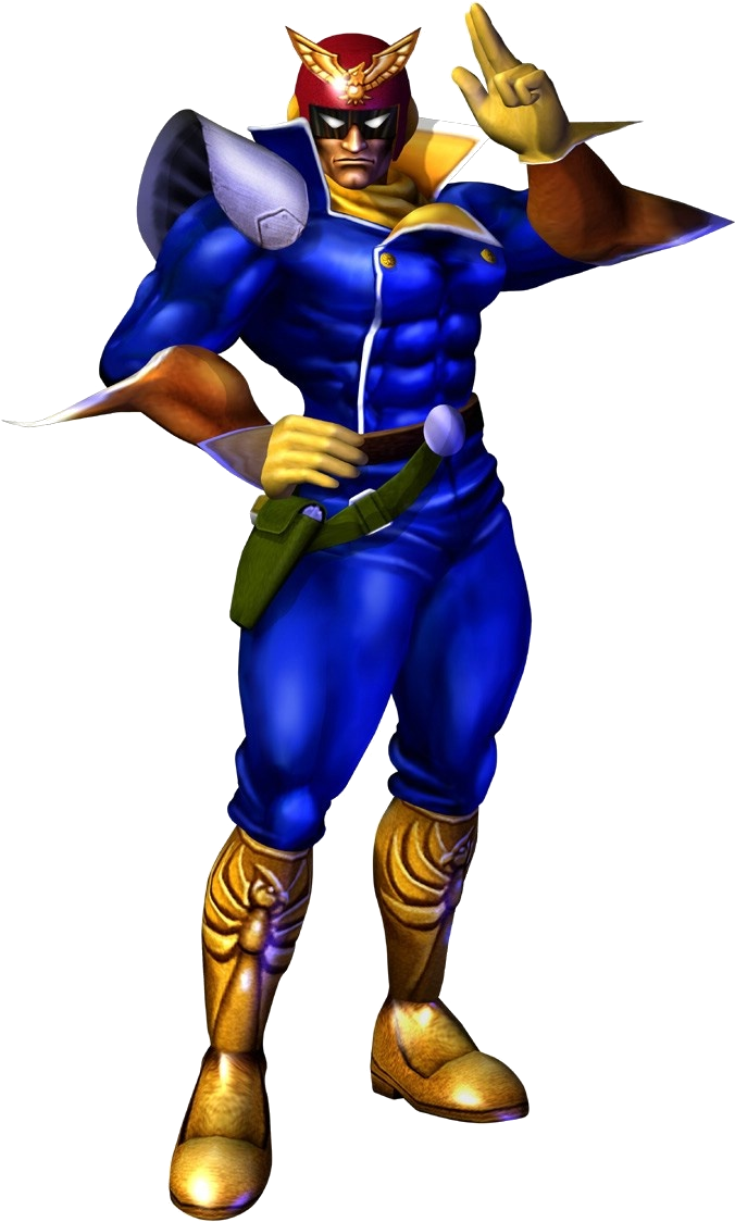 Captain Falcon - Captain Falcon Super Smash Bros (800x1215)