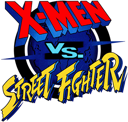 Xmensflogo - X Men Vs Street Fighter Logo (425x400)