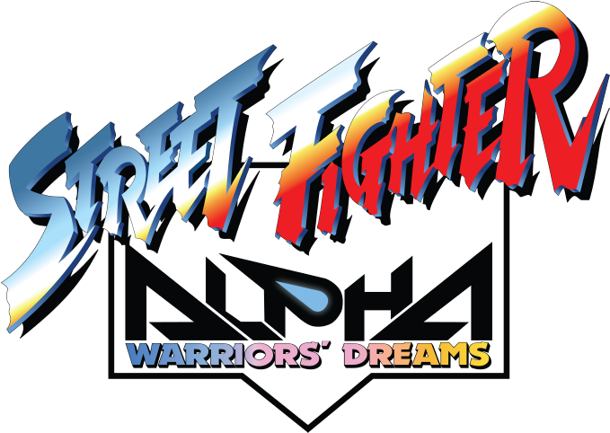 Street Fighter Alpha Vector Logo By Imleerobson - Street Fighter Alpha Warriors Dream For Nintendo Game (864x486)