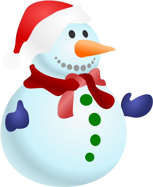 Snowman - Santa's Little Helpers: In Black And White (664x800)