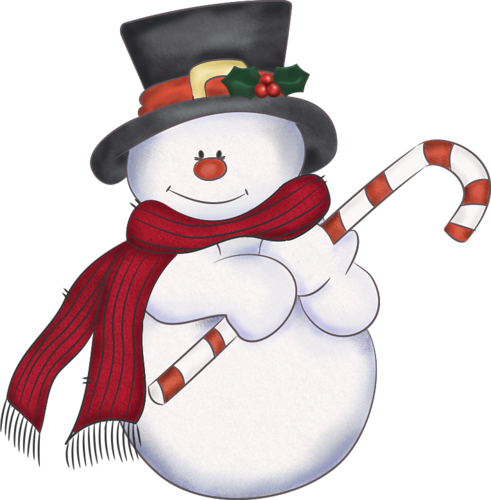 Candy Cane Christmas - Christmas Tags (491x500)