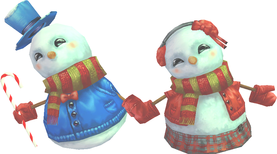Couple Snowmen 1 / Couple - Stuffed Toy (1083x614)
