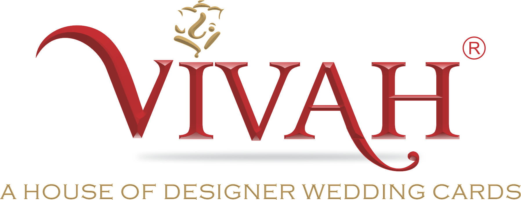 Wedding Invitation Cards - Shubh Vivah Logo Png (1796x691)
