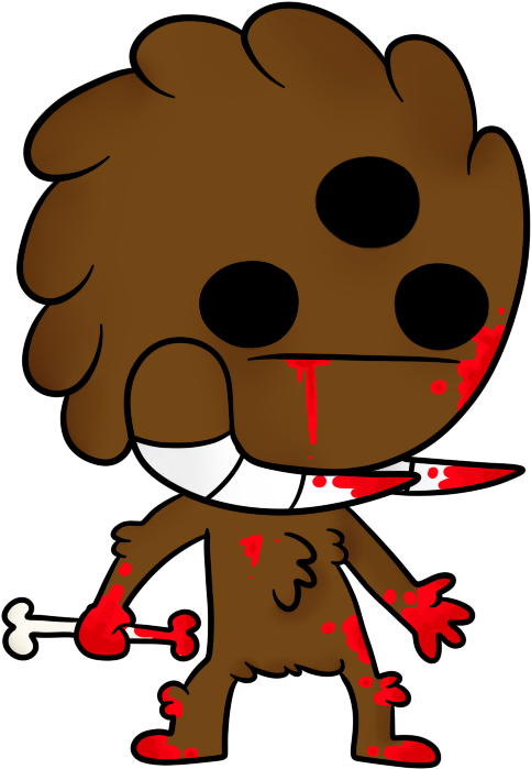 Baby Grizzly By Grizzly-meat - Cartoon (685x756)