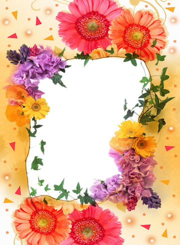 Flower Photo Frames - Best Flower Photo Frame (360x490)