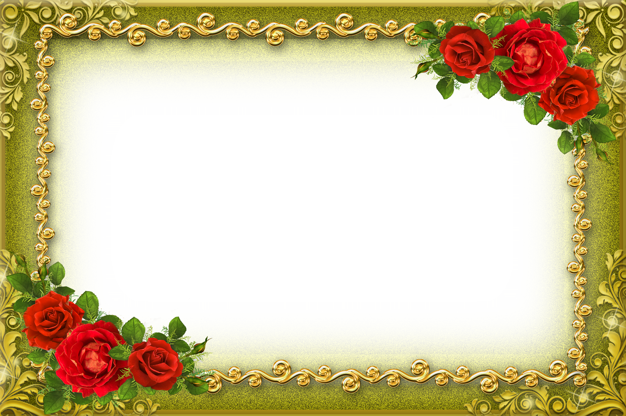 Flower Photo Frames Hd - Picture Frame (2016x1342)