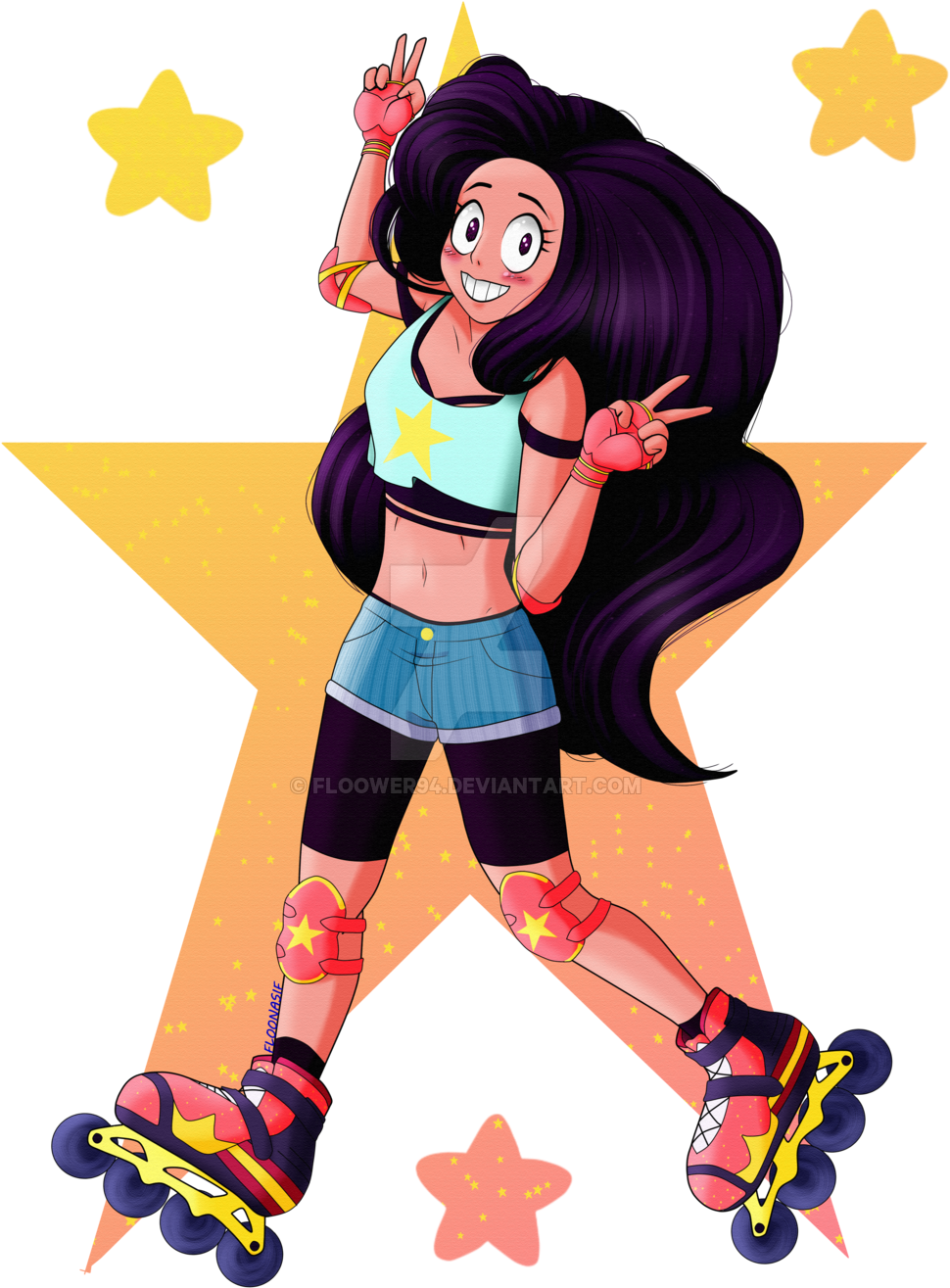 Stevonnie Roller By Floower94 - Stevonnie (1024x1440)