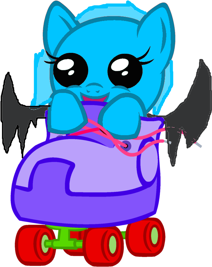 Filly Qwartz In A Roller Skate Shoe By Qwartzechotale - Cartoon (774x1032)