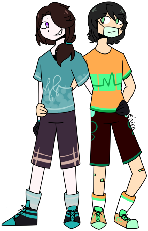 Kolby And Winter [styne-stina] By Rize54emn - Cartoon (774x1032)