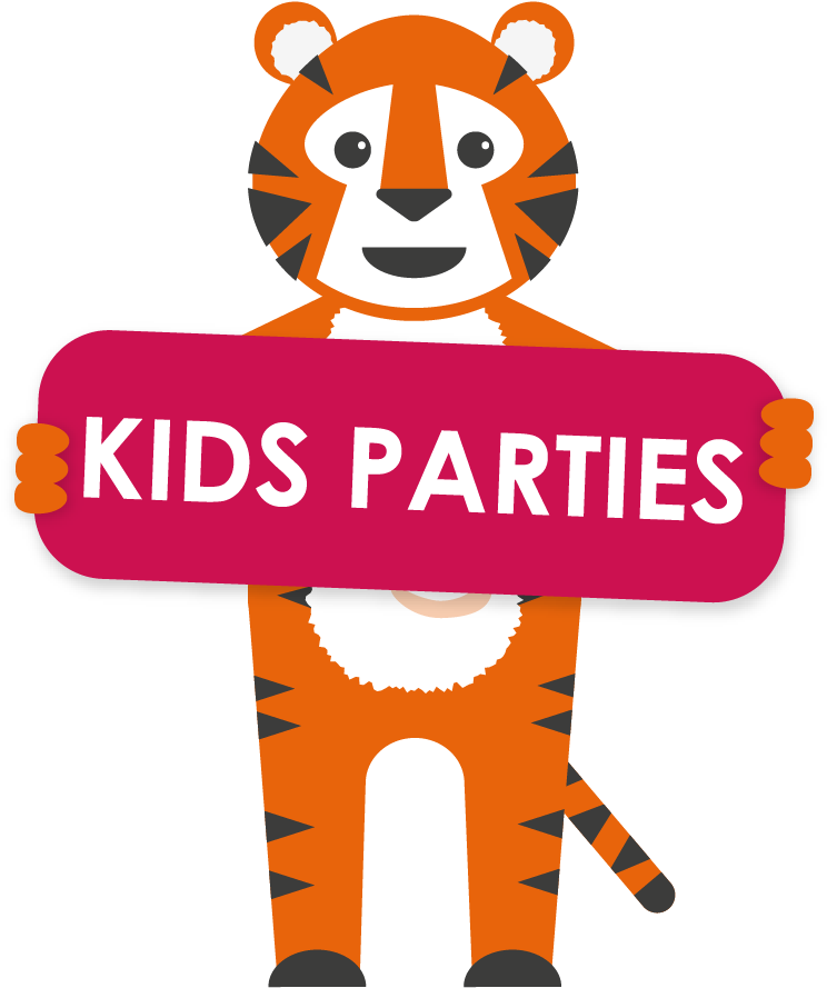 Kids Party Button - Children's Party (833x1000)