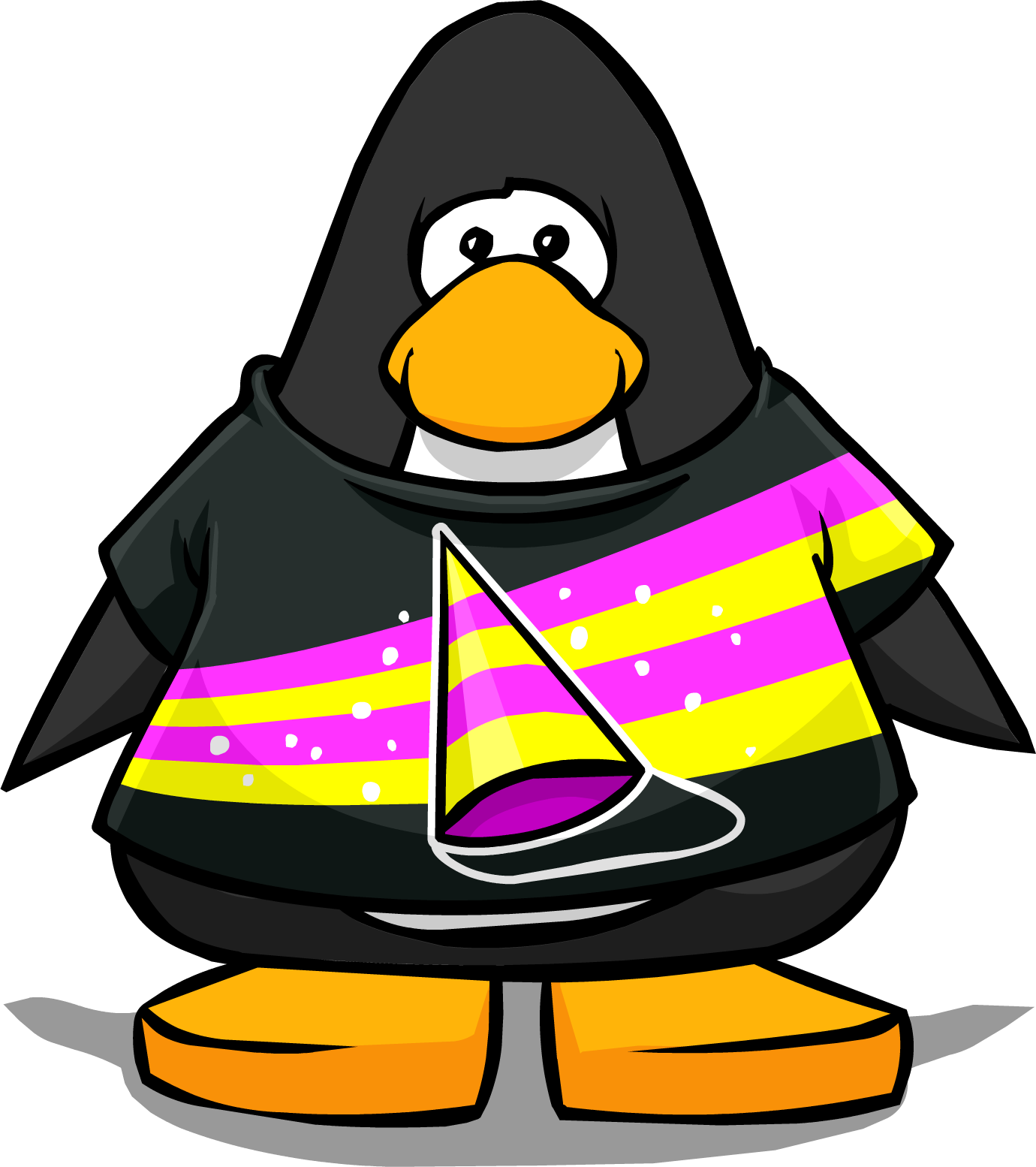Party Hat-shirt - Club Penguin Boa (1380x1554)