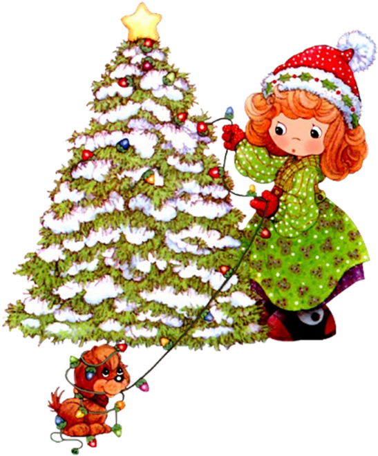 Children ' S Christmas Clipart - Precious Moments Navideños (600x697)
