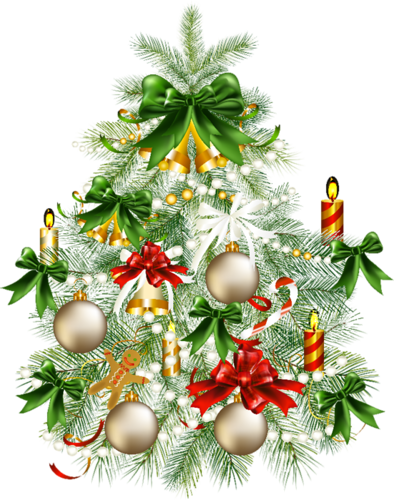 Sapins/ Noel - Transparent Christmas (394x500)