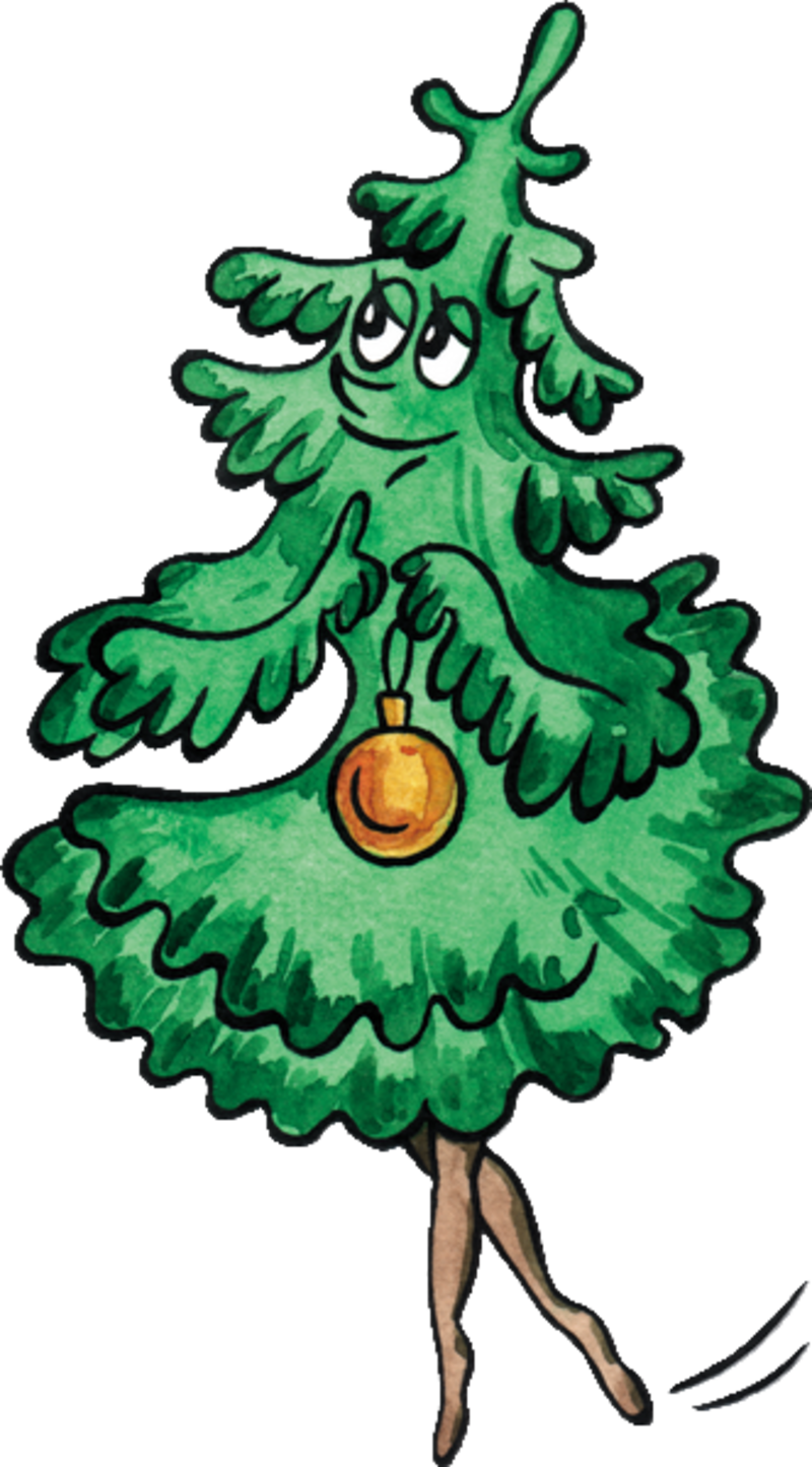Gif Sapins De Noel En Danseuses Drole Con Sapin Noel - Drole Sapin De Noel (800x1445)