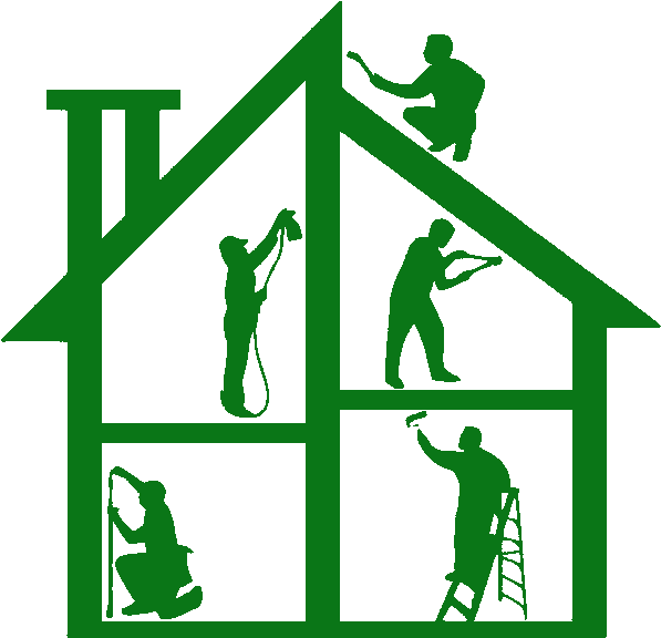 Renovation Services - Handyman Clip Art Free (625x608)