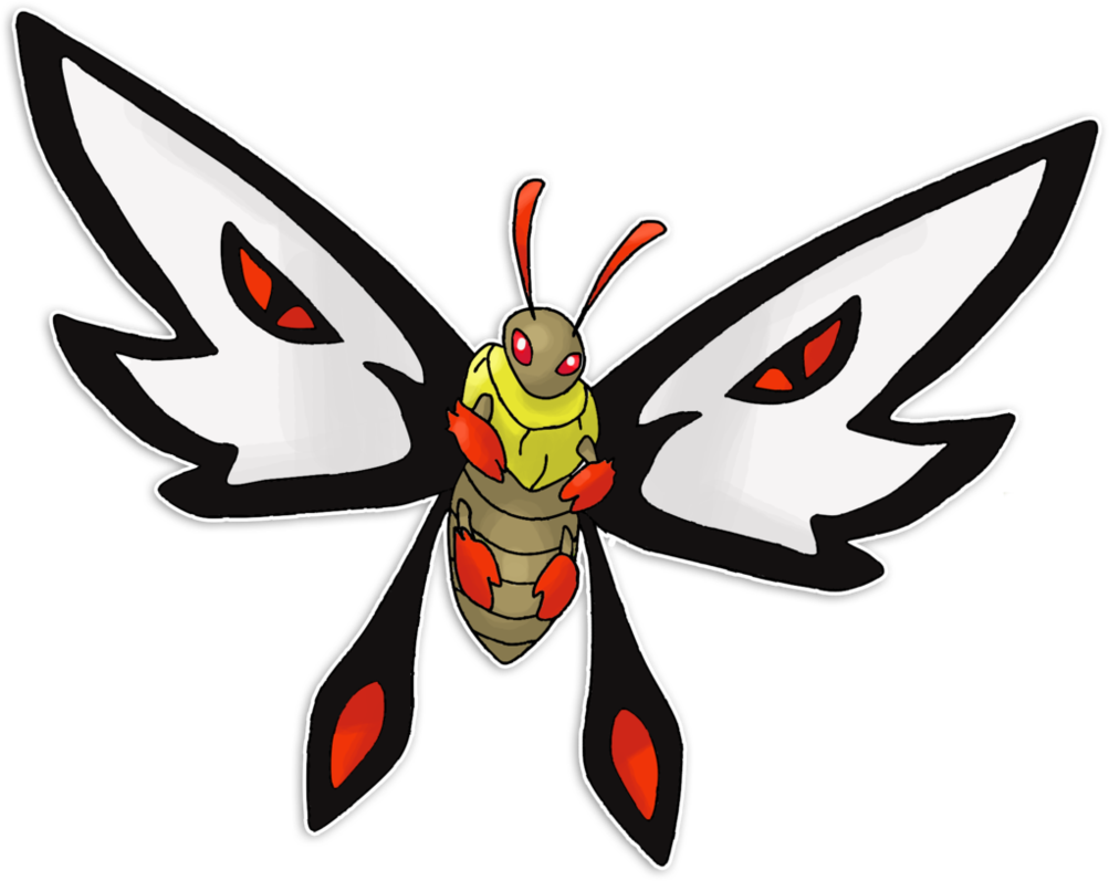 Comoth, The Moth Fakemon By Xxdeviouspixelxx - Moth Fakemon (1003x797)